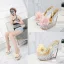 Chic / Belle Rougissant Rose Jardin / Extérieur Sandales Femme 2020 Appliques Faux Diamant 14 cm Compensées Peep Toes / Bout Ouvert Sandales