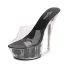 Transparent Blanche Club de carnaval Cristal Sandales Femme 2020 14 cm Talons Aiguilles Peep Toes / Bout Ouvert Sandales