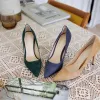Modest / Simple Nude Casual Summer Pumps 2020 Suede 8 cm Stiletto Heels Pointed Toe Pumps