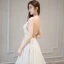 Sexy Ivoire Robe De Mariée 2018 Princesse Appliques En Dentelle Avec Châle Détachable Bretelles Spaghetti Dos Nu Sans Manches Chapel Train Mariage