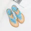 Böhmen Beige Strand Sommer Sandalen Damen 2020 Perle Strass Peeptoes Flache Sandaletten