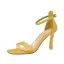 Sexy Transparent Summer Black Cocktail Party Womens Sandals 2020 Ankle Strap 8 cm Stiletto Heels Open / Peep Toe Sandals
