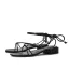 Sexy Schlicht Schwarz Strassenmode Sandalen Damen 2020 Knöchelriemen Low Heel Thick Heels Peeptoes Sandaletten
