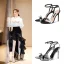 Sexy Argenté Soirée Cuir Sandales Femme 2020 Bride Cheville Paillettes 10 cm Talons Aiguilles Peep Toes / Bout Ouvert Sandales