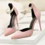 Charming Burgundy Suede Cocktail Party Womens Shoes 2020 9 cm Stiletto Heels Pointed Toe Sandals