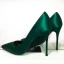 Elegant Black Cocktail Party Leather Satin Pumps 2020 10 cm Stiletto Heels Pointed Toe Pumps