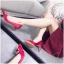 Elegant Champagne Rhinestone Wedding Shoes 2020 Leather 10 cm Stiletto Heels Pointed Toe Wedding Pumps