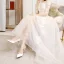 Fashion White Wedding Shoes 2020 Leather Rhinestone 8 cm Stiletto Heels Pointed Toe Wedding Pumps