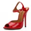 Chic / Beautiful Black Street Wear Womens Sandals 2020 Ankle Strap 13 cm Stiletto Heels Open / Peep Toe Sandals
