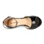 Chic / Belle Noire Vêtement de rue Sandales Femme 2020 Bride Cheville Cuir Verni 13 cm Talons Aiguilles À Bout Pointu Sandales