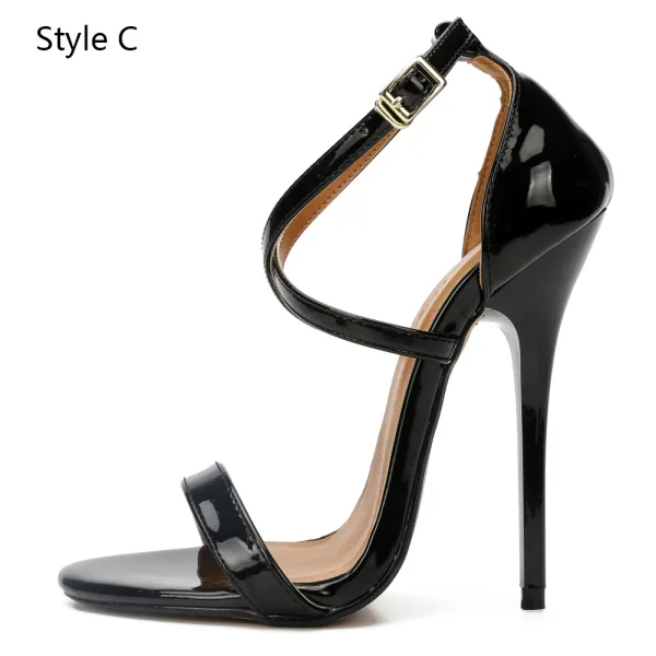 Chic / Beautiful Red Street Wear Womens Sandals 2020 X-Strap 13 cm Stiletto Heels Open / Peep Toe Sandals