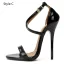 Chic / Beautiful Red Street Wear Womens Sandals 2020 X-Strap 13 cm Stiletto Heels Open / Peep Toe Sandals