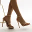 Sexy Club de carnaval Noire Sandales Femme Bride Cheville 2021 11 cm Talons Aiguilles Peep Toes / Bout Ouvert Sandales Talons Hauts