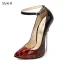 Unique Karneval Club Pumps 2020 Knöchelriemen 16 cm Stilettos Spitzschuh Pumps