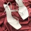 Sexy Black Street Wear Womens Sandals 2020 Ankle Strap 6 cm Stiletto Heels Open / Peep Toe Sandals