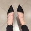 Chic / Beautiful Black Cocktail Party Slingbacks Womens Sandals 2020 Rhinestone 8 cm Stiletto Heels Pointed Toe Sandals