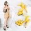 Chic / Belle Noire Club de carnaval Sandales Femme 2020 Bride Cheville 13 cm Talons Aiguilles Peep Toes / Bout Ouvert À Bout Pointu Sandales