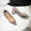 Glittrande Silver Paljetter Brudskor 2020 7 cm Tjocka Klackar Spetsiga Bröllop Pumps