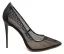 Sexy Black See-through Pierced Pumps 2020 Rave Club 12 cm Stiletto Heels Pointed Toe Pumps