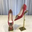 Sparkly Champagne Evening Party Sequins Pumps 2020 Rhinestone 8 cm Stiletto Heels Pointed Toe Pumps