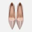 Chic / Beautiful Nude Office OL Pumps 2020 Leather Patent Leather 10 cm Stiletto Heels Pointed Toe Pumps
