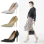 Glitter Goud Pailletten Avond Pumps 2020 10 cm Naaldhakken / Stiletto Spitse Neus Pumps