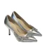 Mooie / Prachtige Zwarte Gala Rhinestone Pumps 2020 Leer 8 cm Naaldhakken / Stiletto Spitse Neus Pumps