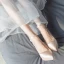 Schöne Champagner Brautschuhe 2020 Knöchelriemen 11 cm Stilettos Spitzschuh Hochzeit Sandaletten