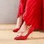 Elegant Charming Silver Lace Wedding Shoes 2020 Pearl Rhinestone 8 cm Stiletto Heels Pointed Toe Wedding Pumps