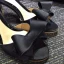 Chic / Belle Noire Désinvolte Noeud Sandales Femme 2020 6 cm Talons Aiguilles Peep Toes / Bout Ouvert Sandales
