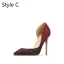 Scintillantes Argenté Soirée Paillettes Chaussures Femmes 2020 10 cm Talons Aiguilles À Bout Pointu Talons