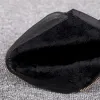 Piękne Czarne Przypadkowy Botki Zamszowe Buty Damskie 2020 5 cm Szpilki Szpiczaste Boots