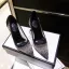 Charmig Silver Afton Rhinestone Pumps 2020 Läder 10 cm Stilettklackar Spetsiga Pumps