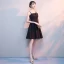 Modest / Simple Blushing Pink Homecoming Graduation Dresses 2018 A-Line / Princess Backless Spaghetti Straps Sleeveless Short Prom Dresses