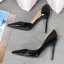 Modest / Simple Black Office OL Womens Shoes 2020 Patent Leather 10 cm Stiletto Heels Pointed Toe Heels