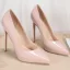 Schöne Weiß Ball 2020 Pumps Lackleder 12 cm Stilettos Spitzschuh Pumps
