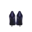 Chic / Belle Bleu Marine Promo Satin Escarpins 2020 10 cm Talons Aiguilles À Bout Pointu Escarpins