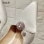 Classy Ivory Satin Rhinestone Wedding Shoes 2020 9 cm Stiletto Heels Pointed Toe Wedding Pumps