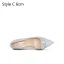 Scintillantes Argenté Faux Diamant Chaussure De Mariée 2020 Glitter Paillettes 10 cm Talons Aiguilles À Bout Pointu Mariage Escarpins