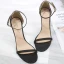 Sexy Gold Glitter Evening Party Womens Sandals 2020 Ankle Strap Sequins 10 cm Stiletto Heels Pointed Toe Sandals