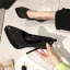 Sexy Black Rave Club Rhinestone Pumps 2020 12 cm Stiletto Heels Pointed Toe Pumps