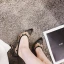 Chic / Beautiful Black Summer Casual Pumps 2018 Leather Spotted 10 cm Stiletto Heels Pointed Toe Pumps