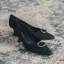 Vintage Toevallig Zwarte Leer Pumps 2021 5 cm Naaldhakken / Stiletto Spitse Neus Pumps