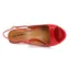 Sexy Black Cocktail Party Patent Leather Womens Sandals 2021 Slingbacks 13 cm Stiletto Heels Open / Peep Toe Sandals