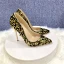 Błyszczące Złote Cekiny Wieczorowe Czółenka 2021 12 cm Szpilki Szpiczaste Czółenka