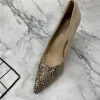 Chic / Beautiful Office Sage Green OL Leather Suede Pumps 2021 8 cm Stiletto Heels Pointed Toe Pumps