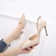Sexy Beige Evening Party Slingbacks Womens Sandals 2021 10 cm Stiletto Heels High Heels Pointed Toe Pumps