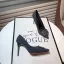 Mooie / Prachtige Zwarte OL Suede Pumps 2021 8 cm Naaldhakken / Stiletto Spitse Neus Hoge Hakken