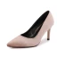 Elegant Pageant Suede Dark Green Pumps 2021 Leather High Heels 8 cm Stiletto Heels Pointed Toe Pumps