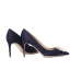Elegant Green Prom Satin Pearl Rhinestone Pumps 2021 10 cm Stiletto Heels Pointed Toe High Heels